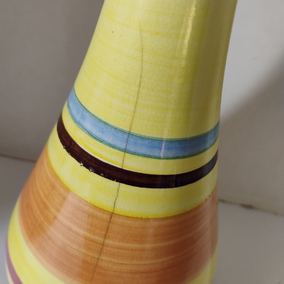 Secla Vintage Hand painted Ceramic Vase - Picture 5 of 6
